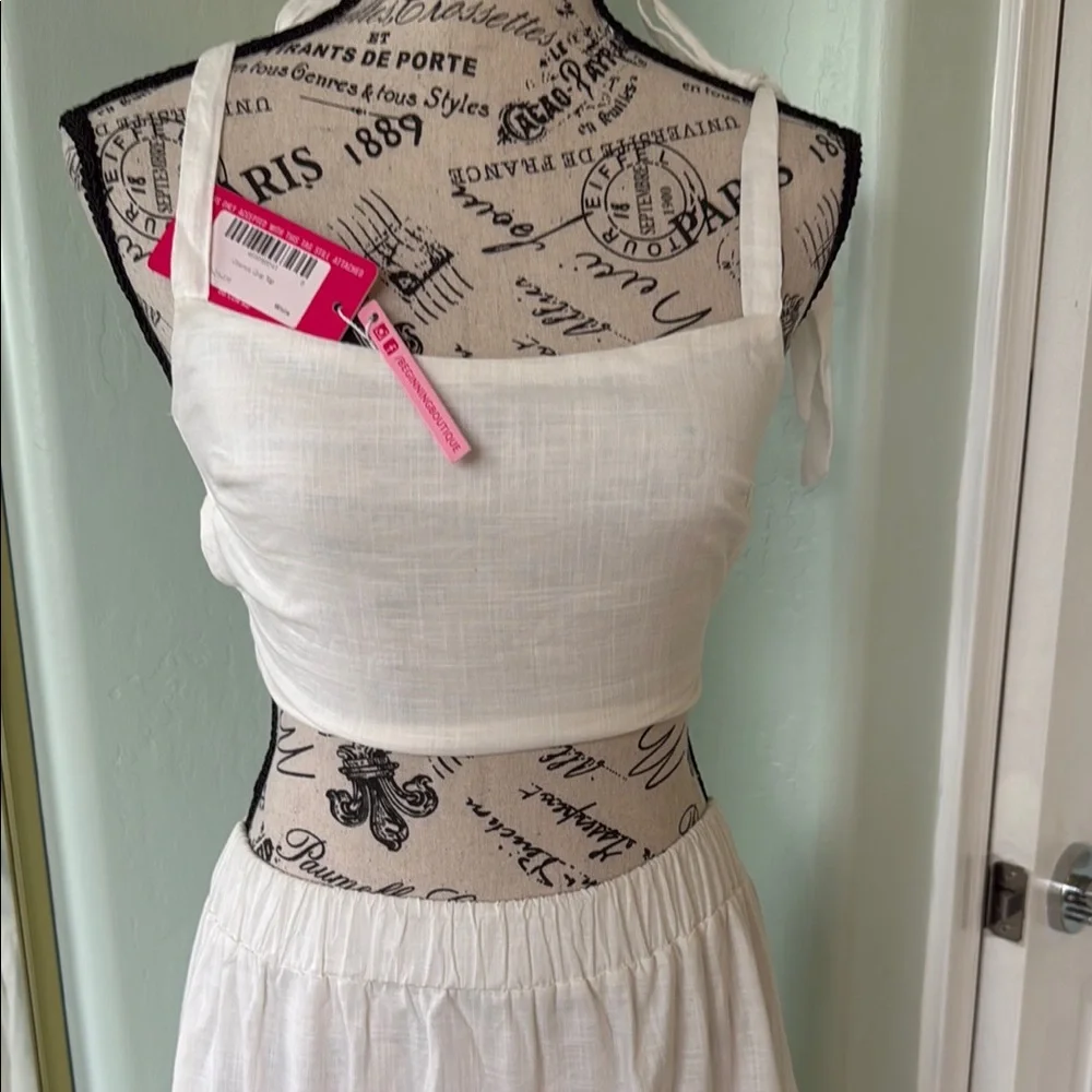 Beginning Boutique Tiered Maxi Skirt Set for Resort Wear